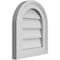 Ekena Millwork Round Top Surface Mount PVC Gable Vent w/ 2"W x 1-1/2"P Brickmould Frame, 12"W x 14"H GVPRT12X1402SN - alternate 4